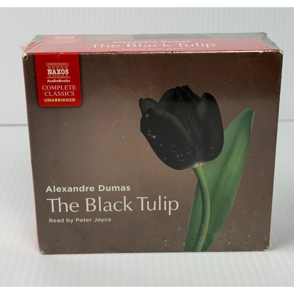 THE BLACK TULIP Alexandre Dumas Unabridged 7 CD Audiobook NEW (damaged box)